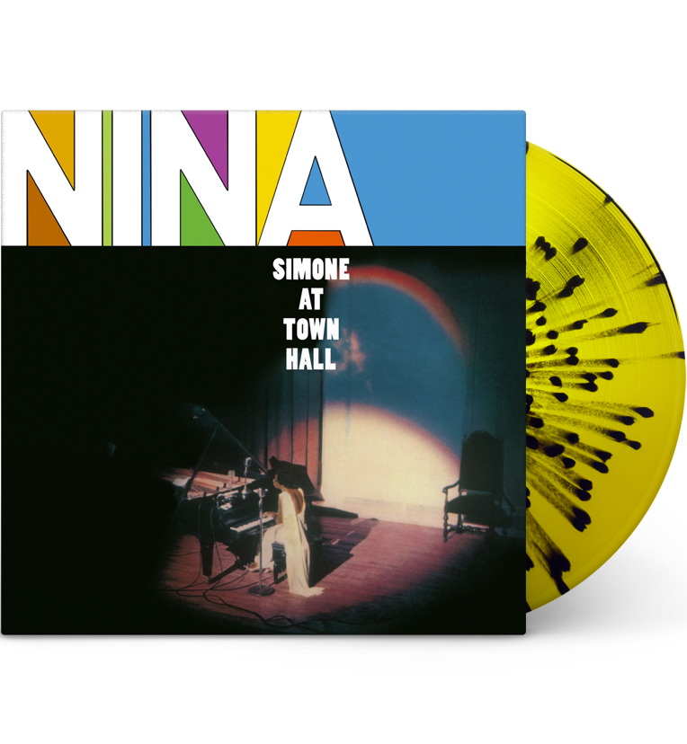 Nina Simone – At Town Hall (Limited Edition 12-Inch Album on 180g Yellow/Black Splatter Vinyl)