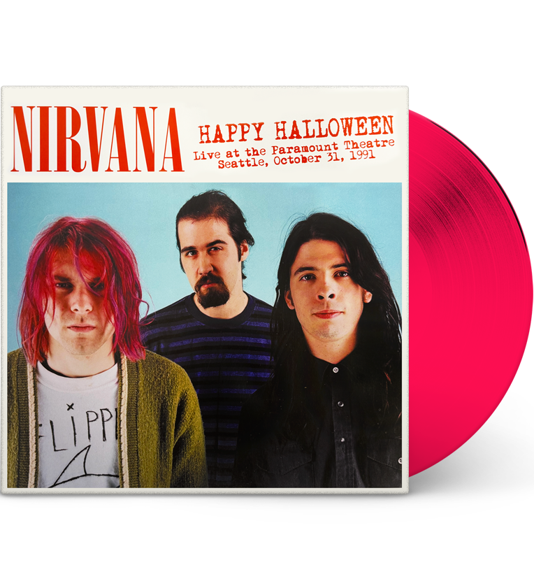 Nirvana – Happy Halloween: Live in Seattle, October 1991 (Limited Edition 12-Inch Album on Pink Vinyl)