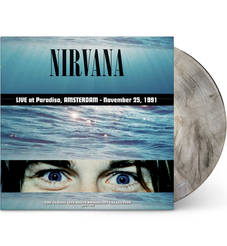 Nirvana – Live at Paradiso, Amsterdam, 1991 (Limited Edition 12-Inch Album on 180g Grey Marble Vinyl)