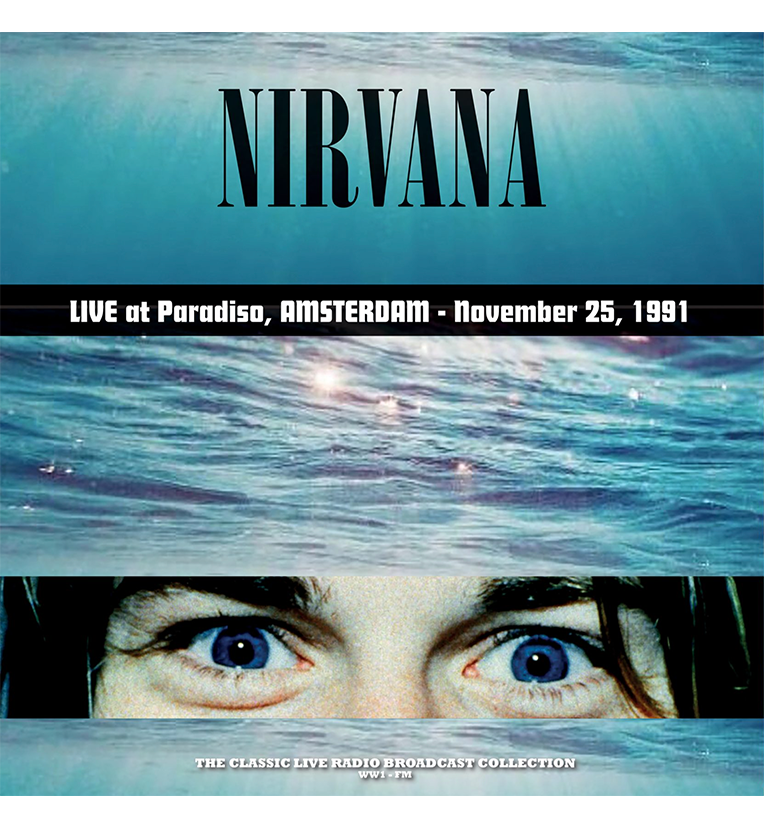 Nirvana – Live at Paradiso, Amsterdam, 1991 (Limited Edition 12-Inch Album on 180g Turquoise/White Splatter Vinyl)