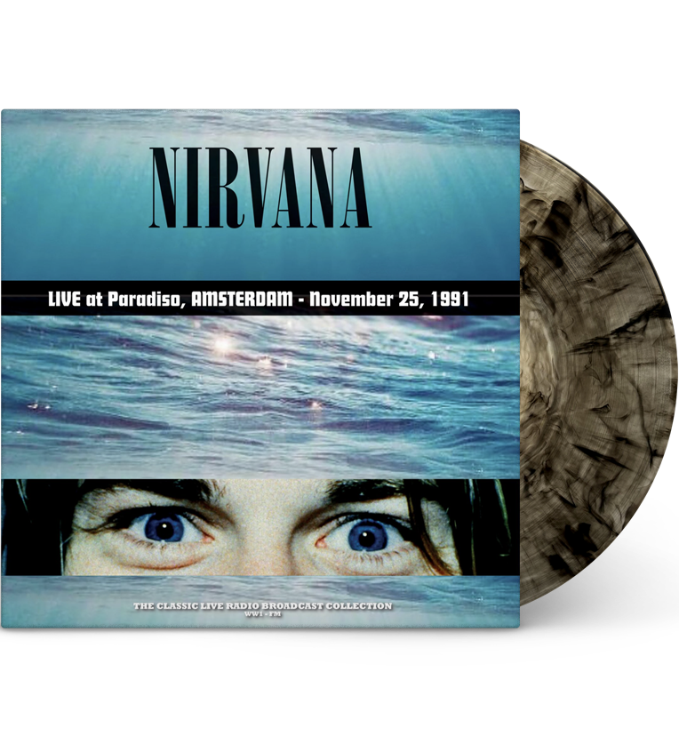 Nirvana – Live at Paradiso, Amsterdam, 1991 (12-Inch Album on 180g Marble Vinyl)