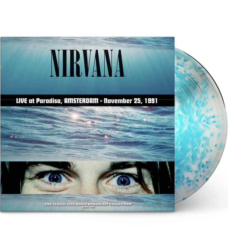 Nirvana – Live at Paradiso, Amsterdam, 1991 (Limited Edition 12-Inch Album on 180g Turquoise Cloudy Vinyl)