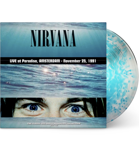 Nirvana – Live at Paradiso, Amsterdam, 1991 (Limited Edition 12-Inch Album on 180g Turquoise Cloudy Vinyl)