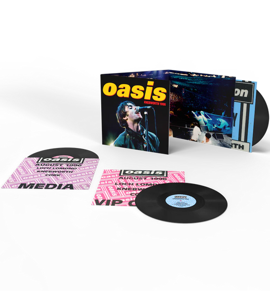 Oasis – Knebworth 1996 (12-Inch Triple-LP on 180g Vinyl)