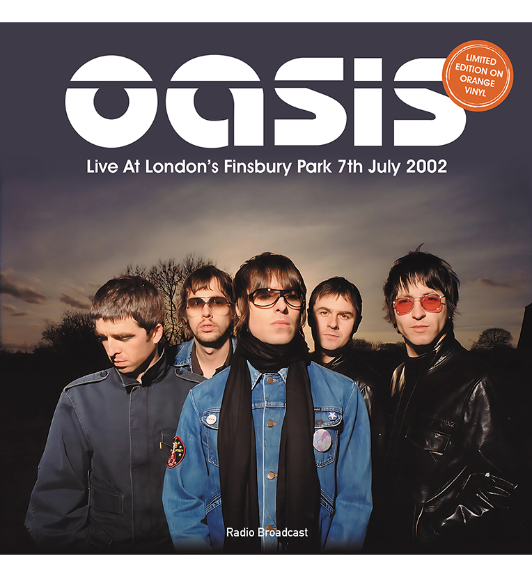 Oasis – Live at London’s Finsbury Park, 7 July 2002 (Limited Edition 12-Inch Album on Orange Vinyl)