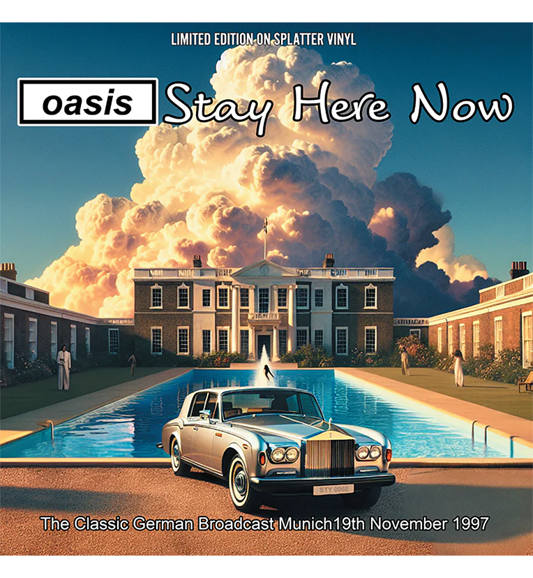 Oasis – Stay Here Now: Live in Germany, 1997 (12-Inch Album on Splatter Vinyl)