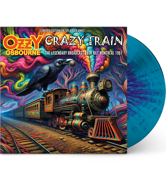 Ozzy Osbourne – Crazy Train: Live in Montreal, 1981 (Limited Edition 12-Inch Album on Splatter Vinyl)