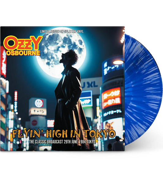 Ozzy Osbourne – Flyin’ High in Tokyo: Live in Tokyo, 1984 (Limited Edition 12-Inch Album on Blue/White Splatter Vinyl)