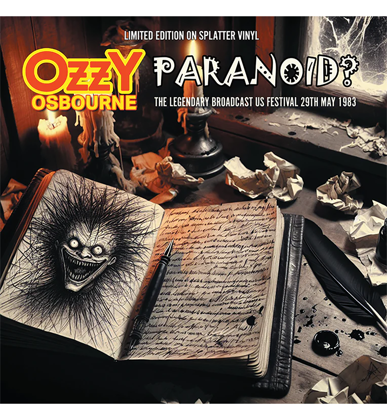 Ozzy Osbourne – Paranoid?: Live at the US Festival, 1983 (12-Inch Album on Splatter Vinyl)