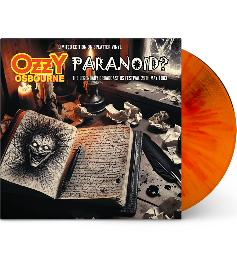 Ozzy Osbourne – Paranoid?: Live at the US Festival, 1983 (12-Inch Album on Splatter Vinyl)