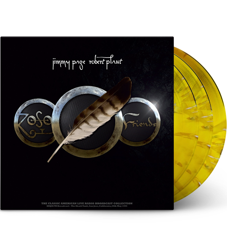 Jimmy Page & Robert Plant – ZOSO Friends (Limited Edition Triple-LP on 180g Lagoon Vinyl)