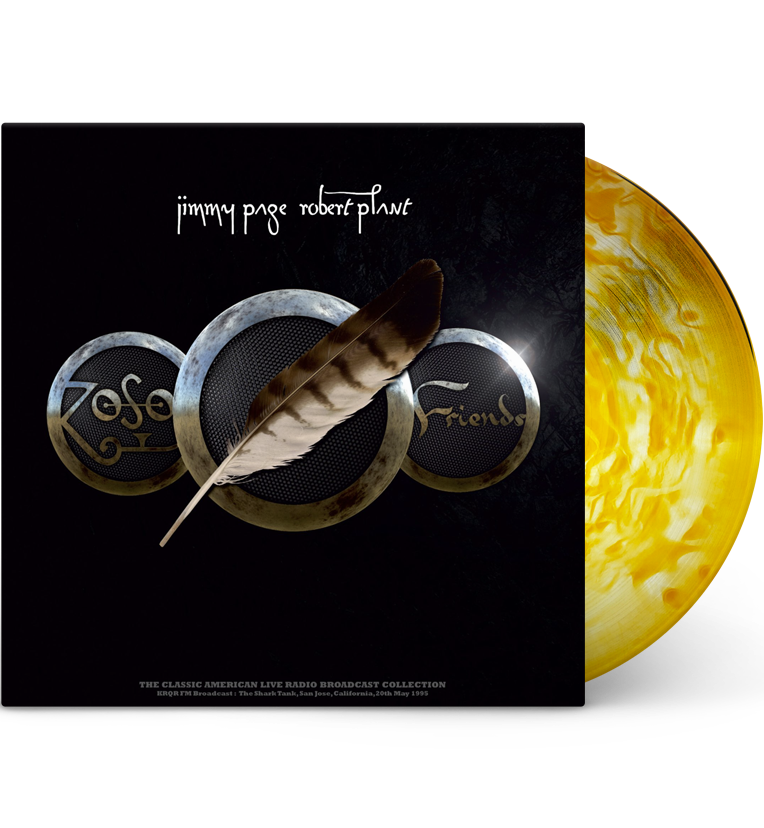 Jimmy Page & Robert Plant – ZOSO Friends (Limited Edition Triple-LP on 180g Yellow Cloudy Vinyl)