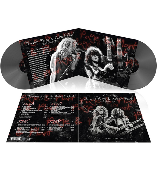 Jimmy Page & Robert Plant – San Jose ’95 (Limited Edition Double-LP on 180g Silver Vinyl)