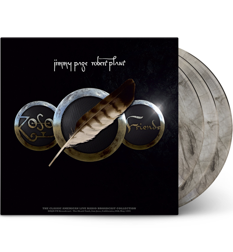 Jimmy Page & Robert Plant – ZOSO Friends (Limited Edition Triple-LP on 180g Grey Marble Vinyl)