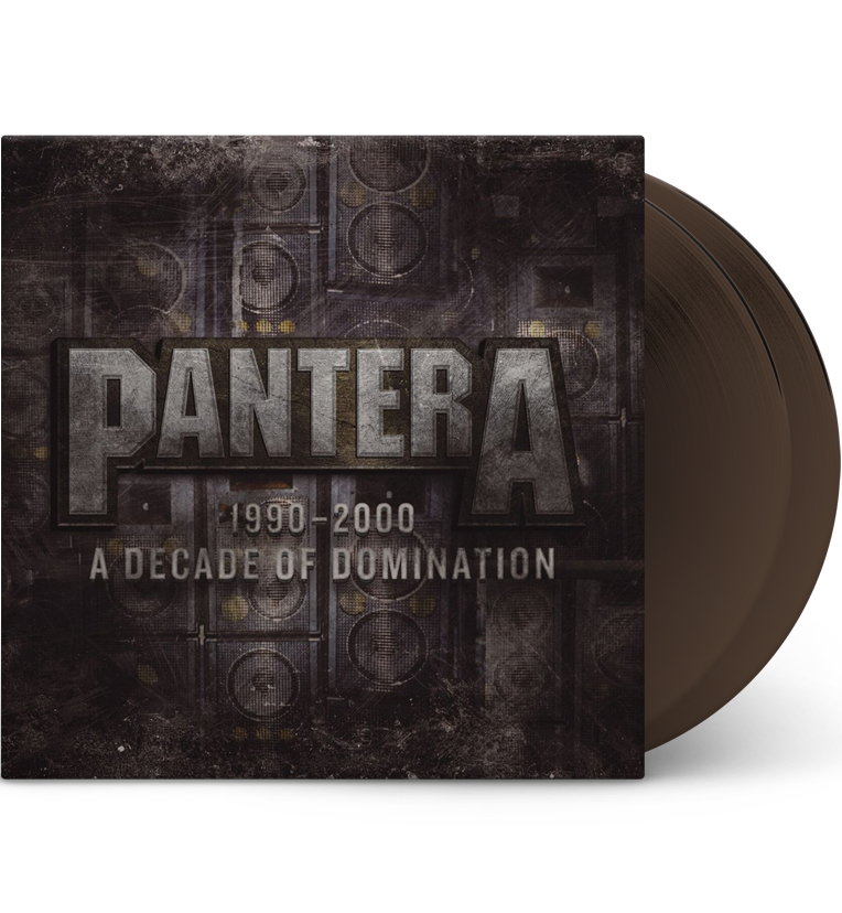 Pantera – 1990–2000: A Decade of Domination (Double-LP on Transparent Black Ice Vinyl)