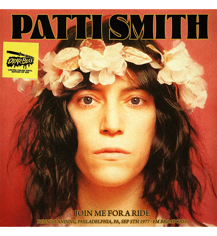 Patti Smith – Join Me for a Ride: Live in Philadelphia, 1977 (Limited Edition 12-Inch Album on Pink Vinyl)