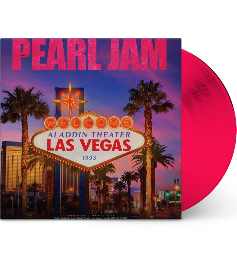 Pearl Jam – Aladdin Theater, Las Vegas, 1993 (Limited Edition 12-Inch Album on 180g Pink Vinyl)