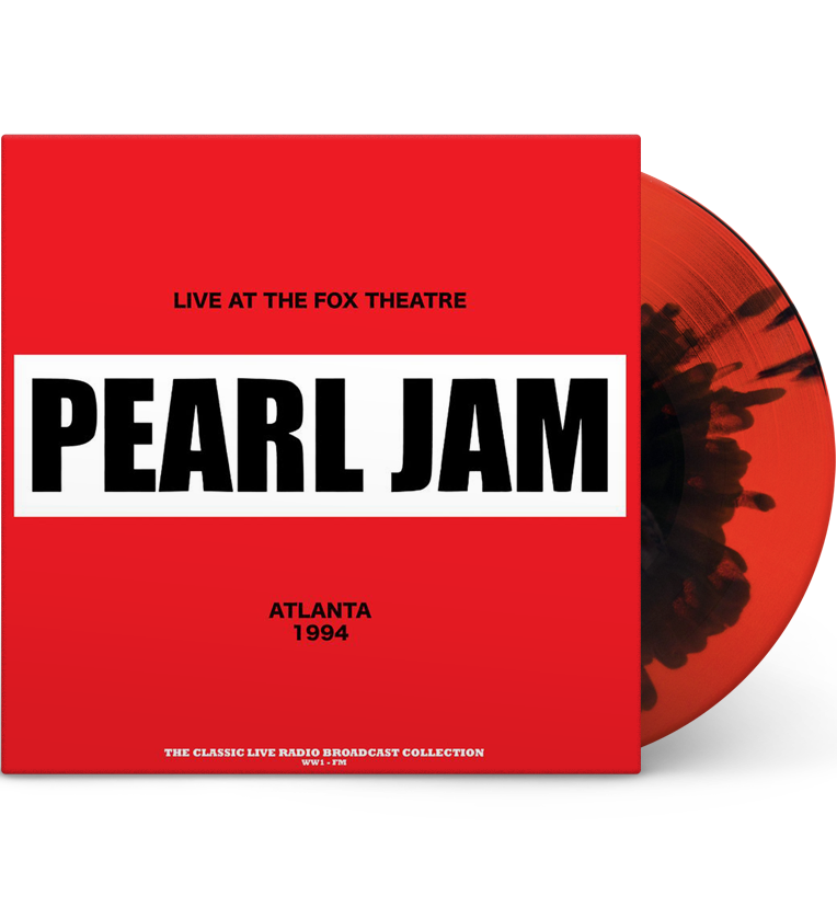 Pearl Jam – Live at the Fox Theatre, Atlanta, 1994 (Limited Edition 12-Inch Album on 180g Red/Black Splatter Vinyl)