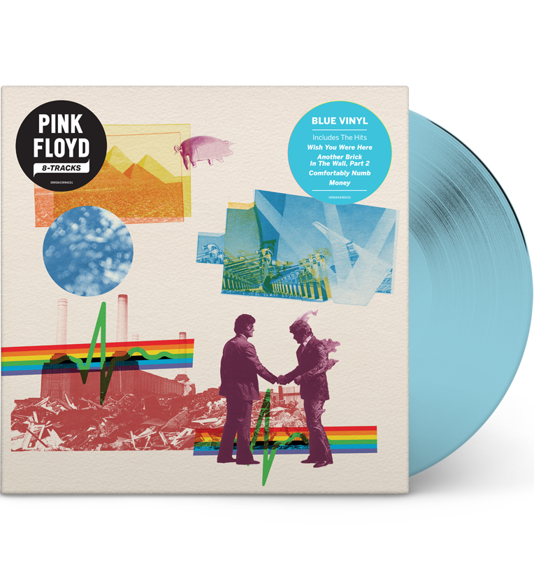 Pink Floyd – 8-Tracks (Limited Edition 12-Inch Album on Blue Vinyl)