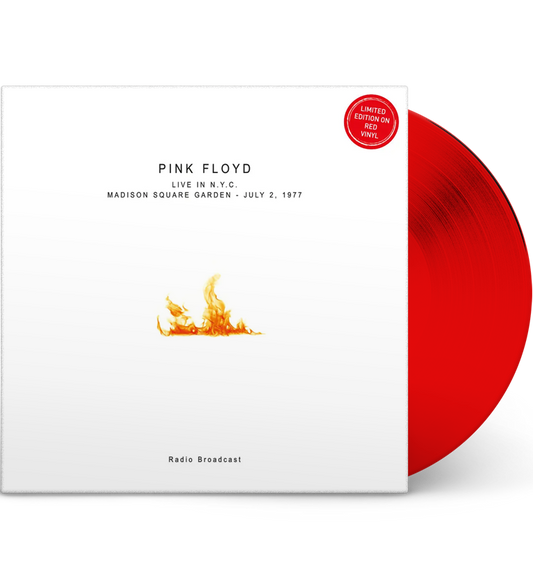 Pink Floyd – Live at Madison Square Garden, 2 July 1977 (Limited Edition 12-Inch Album on Red Vinyl)
