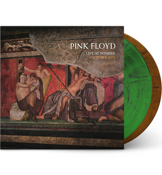 Pink Floyd – Live at Pompeii, October 1971 (Double-LP on Green & Brown Marble Vinyl)