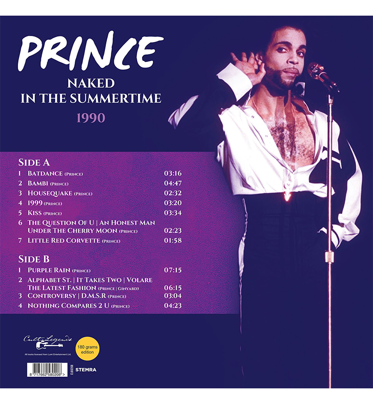 Prince – Naked in the Summer Time 1990 (12-Inch Album on 180g Vinyl)