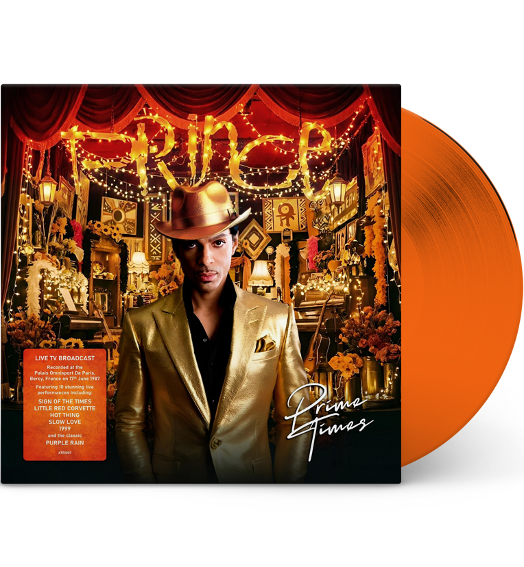 Prince – Prime Times: Live in Paris, 1987 (Limited Edition 12-Inch Album on Orange Vinyl)