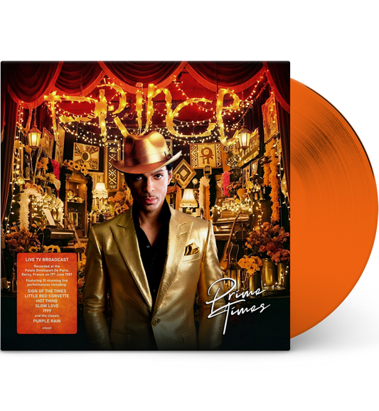 Prince – Prime Times: Live in Paris, 1987 (Limited Edition 12-Inch Album on Orange Vinyl)