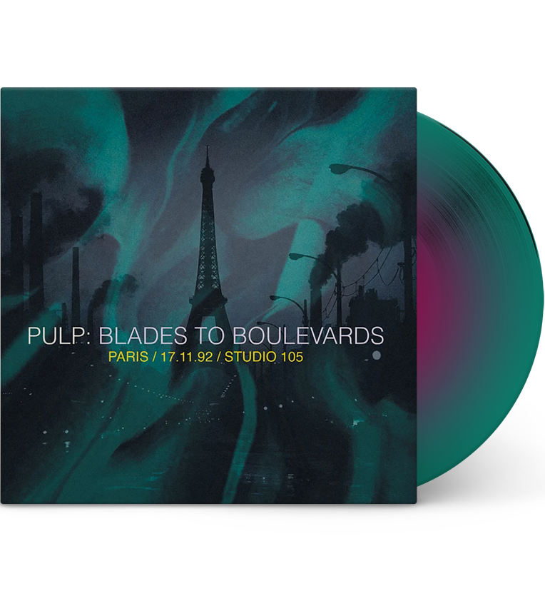 Pulp – Blades to Boulevards: Live in Paris, 1992 (Limited Edition 12-Inch Album on Dual Colour Vinyl)