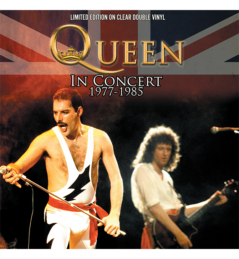 Queen – In Concert 1977–1985 (Limited Edition Double-LP on Clear Vinyl)