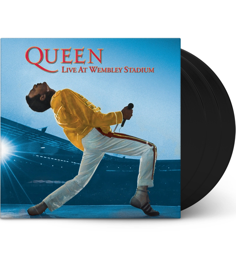 Queen – Live at Wembley Stadium (12-Inch Triple-LP on 180g Vinyl)