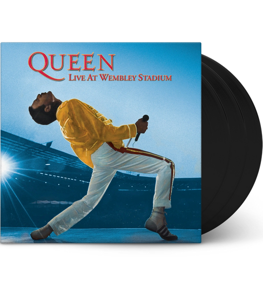 Queen β Live at Wembley Stadium (12-Inch Triple-LP on 180g Vinyl)