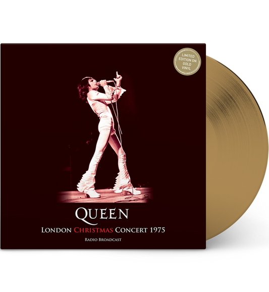 Queen – London Christmas Concert 1975 (Limited Edition 12-Inch Album on Gold Vinyl)