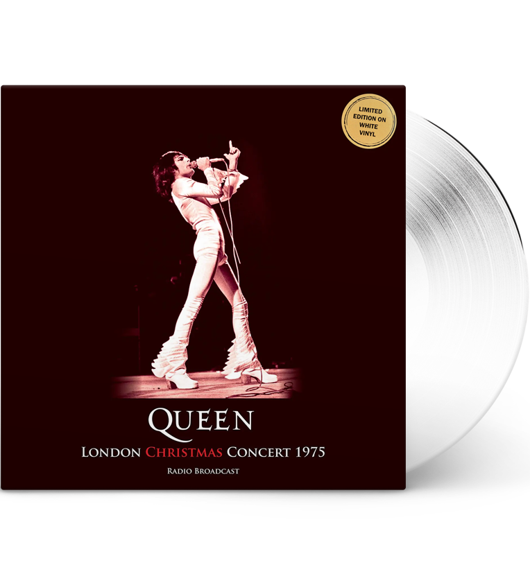 Queen – London Christmas Concert 1975 (Limited Edition 12-Inch Album on White Vinyl)