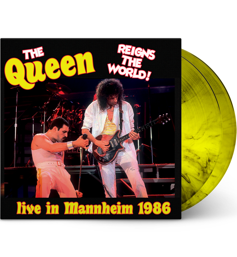 Queen – Reigns the World! Live in Mannheim, 1986 (Limited Edition Double-LP on Marble Vinyl)