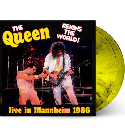 Queen – Reigns the World! Live in Mannheim, 1986 (Limited Edition Double-LP on Marble Vinyl)