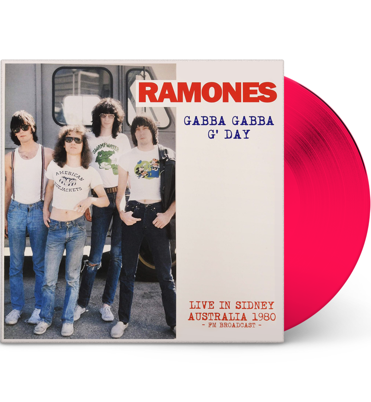 Ramones – Gabba Gabba G’ Day: Live in Sydney, 1980 (Limited Edition 12-Inch Album on Pink Vinyl)