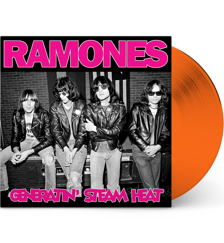 Ramones – Generatin’ Steam Heat (Limited Edition 12-Inch Album on Orange Vinyl)