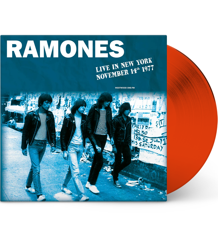 Ramones – Live in New York, 1977 (12-Inch Album on 180g Orange Vinyl)