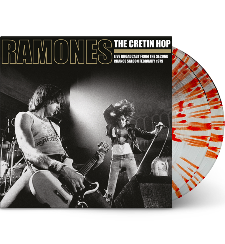 Ramones – The Cretin Hop: Live in Ann Arbor, MI, 1979 (Limited Edition Double-LP on Clear/Red Splatter Vinyl)