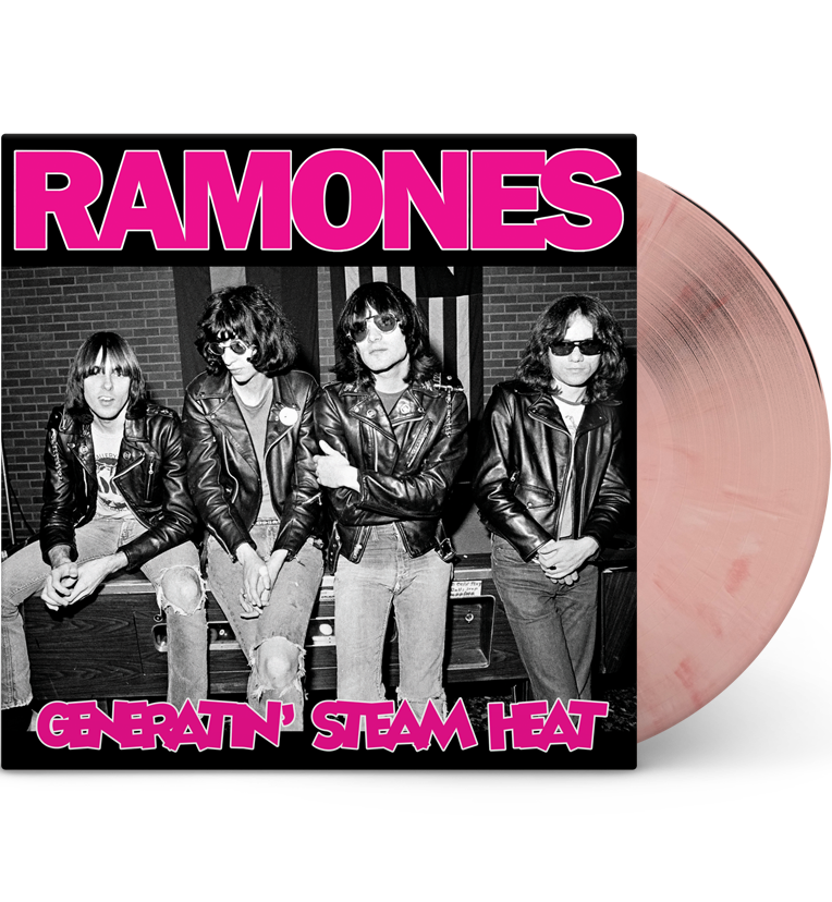 Ramones – Generatin’ Steam Heat (Limited Edition 12-Inch Album on Pink Marble Vinyl)