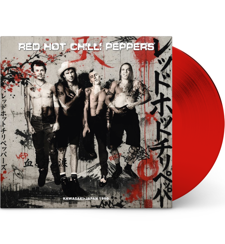 Red Hot Chili Peppers – Live in Japan 1990 (Limited Edition 12-Inch Album on Red Vinyl)