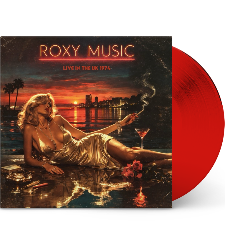 Roxy Music – Live in the UK 1974 (Limited Edition 12-Inch Album on Red Vinyl)