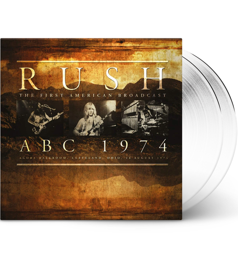 Rush – ABC 1974: The First American Broadcast (Limited Edition Double-LP on White Vinyl)