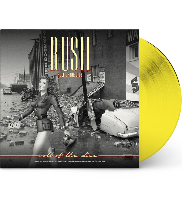 Rush – Roll of the Dice (Special Edition 12-Inch Album on Yellow Vinyl)