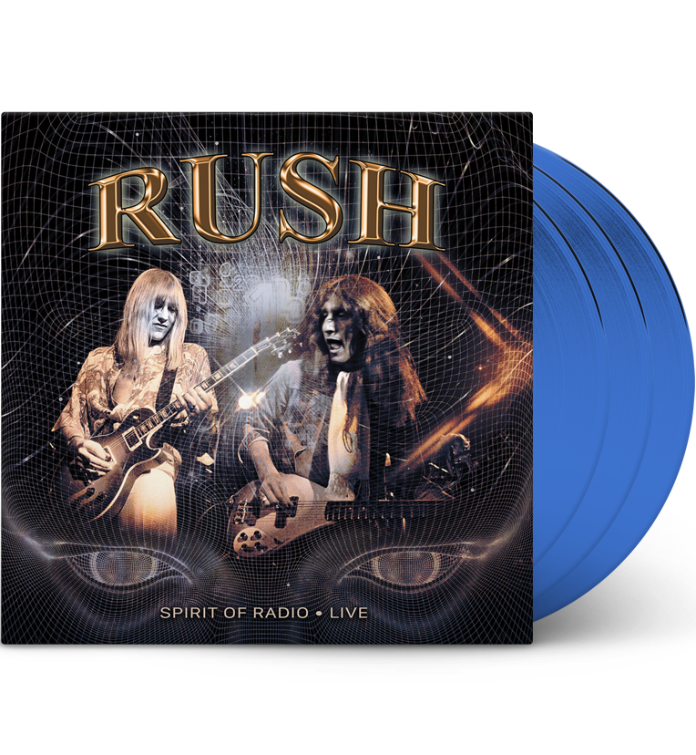 Rush – Spirit of Radio: Live (Limited Edition Triple-LP on Blue Vinyl)