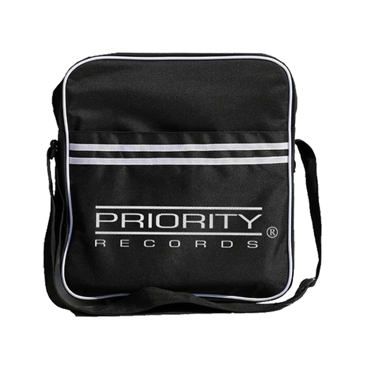 Zip Top Messenger Bag (Priority Records Design)