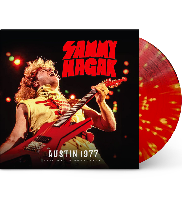 Sammy Hagar – Austin 1977 (12-Inch Album on 180g Red/Yellow Splatter Vinyl)
