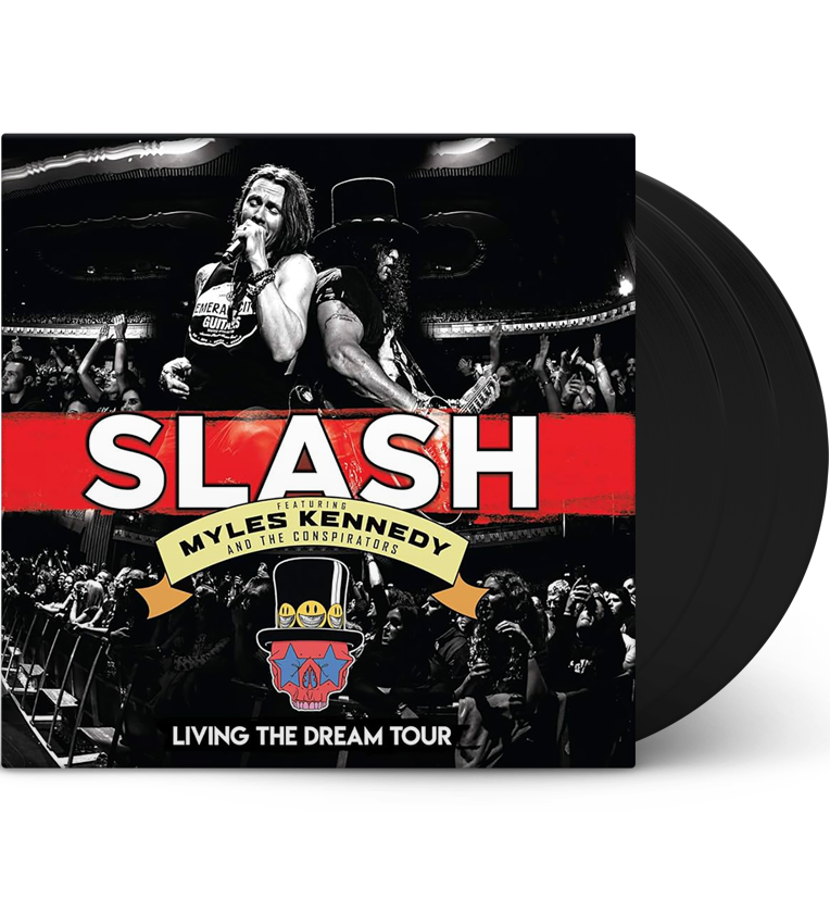Slash feat. Myles Kennedy & the Conspirators – Living the Dream Tour (Triple-LP on 180g Vinyl)