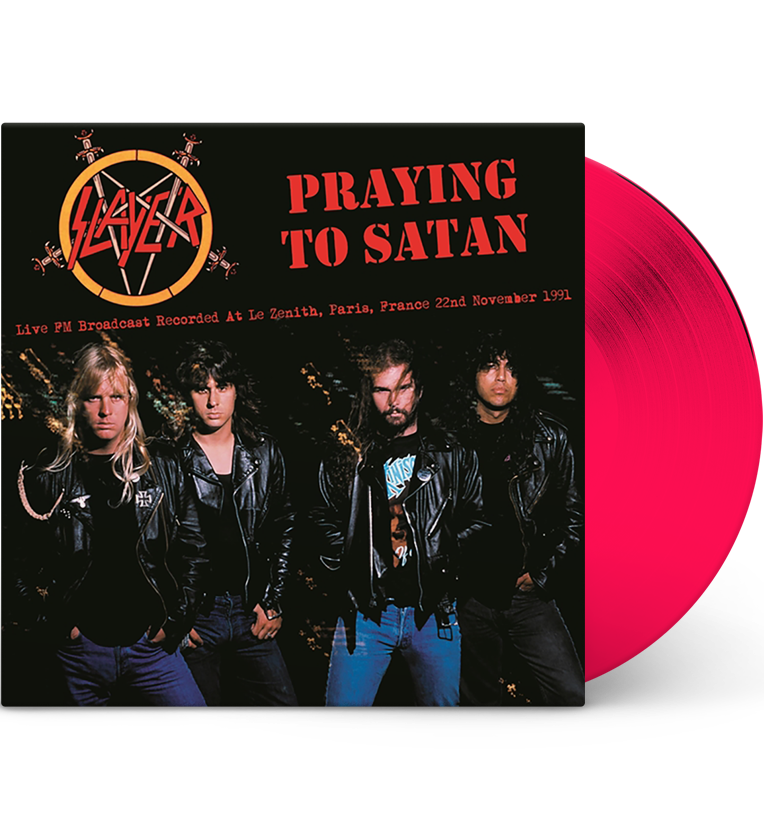 Slayer – Praying to Satan: Live in Paris, 1991 (Limited Edition 12-Inch Album on Pink Vinyl)